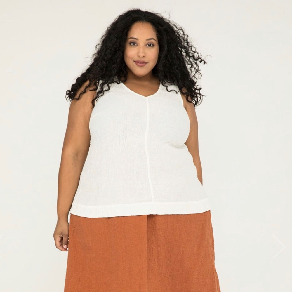 ISO: Elizabeth Suzann Polly Tank (Linen Gauze)